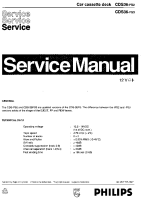 Philips - CDS-36-PS-2-CDS-36-PS-3-Service-Manual 
